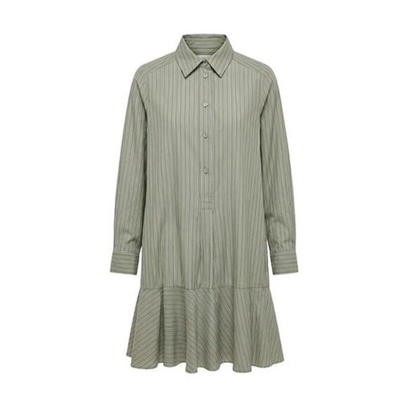 TUCKERNUCK Green Stripe Callahan Shirt Dress Size S NWT Retail $148 Tuckernuck - Picture 8 of 8
